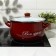 Poster "Bordeaux", 4 l, glass cover, induction, burgundy color