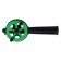 Winter fishing rod "Profi" UP-2, pen Plastic, whip polycarbonate, green color