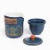 A set for a tea ceremony of 5 items, 3 persons, a cup of 46 ml, a kettle 250 ml