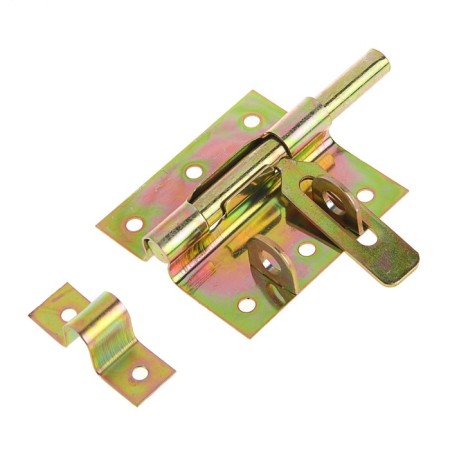 Door valve, 70 mm on the base, under a hinged lock, galvanized