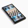 Wooden backgammon large, board game "Wolves"