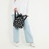 Baby backpack for girls made of artificial leather "Cat" 27x23x10 cm