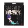 Pencils 24 colors Blackwoodcolor, plastic, three -sided, mix