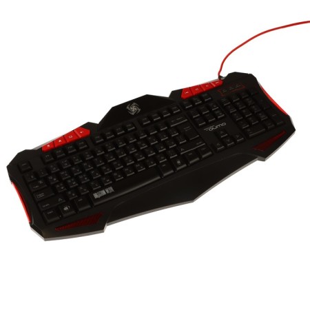 Game set of Qumo Ax Strike 3 in 1, keyboard+mouse+carpet wired, 2400 dpi-3