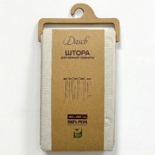 Штора для ванной Dasch, PEVA, 180х200 см, бежевый