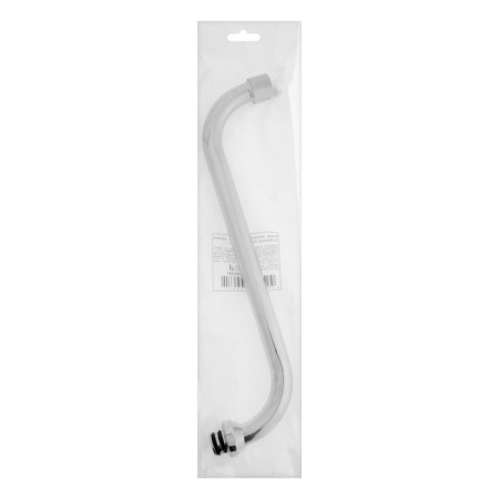 Pour for imported mixers 565041, S-shaped, 300 mm, stainless steel, chrome-3