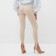 Women's pants Minaku: Casual Collection Ecrew color, size 46