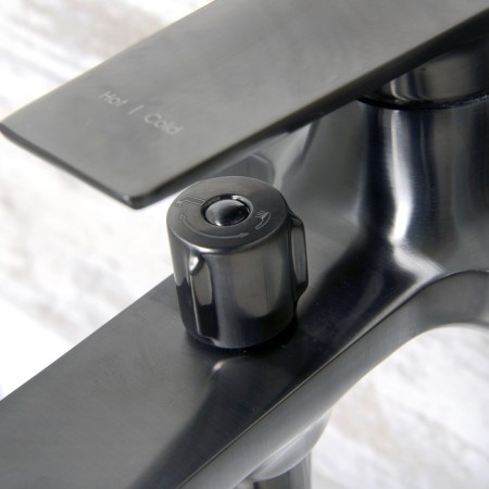 Wasserkraft Wiese 8401 bath mixer, one -leaf, pour 118 mm, weapons steel-4