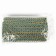 Sigzag braid, width 3.5 cm, in a roll 25 m., Blue-blue-gold