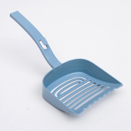 Cata toilet curly closed with a scoop, 54 x 37 x 40 cm, white-gray-10