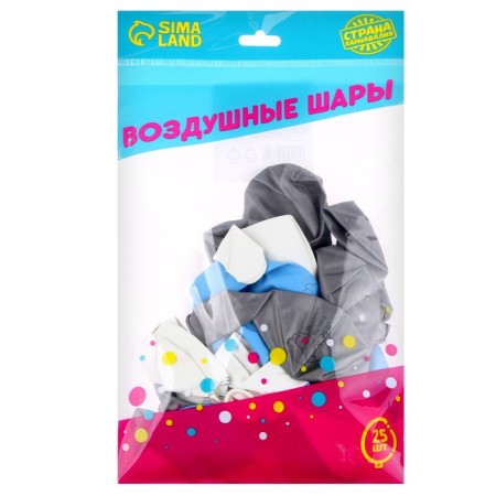 Shar Latex 12 "" I love you ", bears, 25 pcs.-1