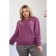 Female jumper, size 52, purple color