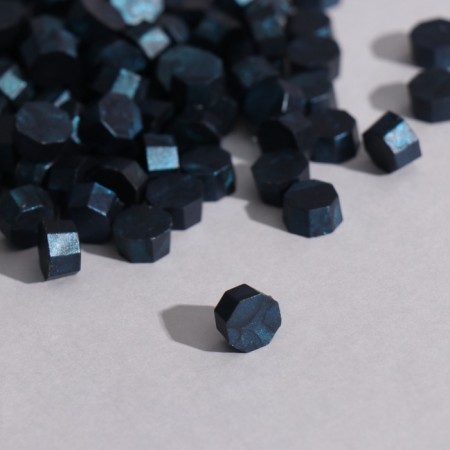 Wax in granules "blue" pearl set of 100 capsules-6