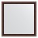 Mirror in the baguette frame, a mahon with an ornament of 50 mm, 73 x 73 cm