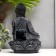 The desktop fountain from the network, the backlight "Gray Buddha with the ball" 30x19x19 cm