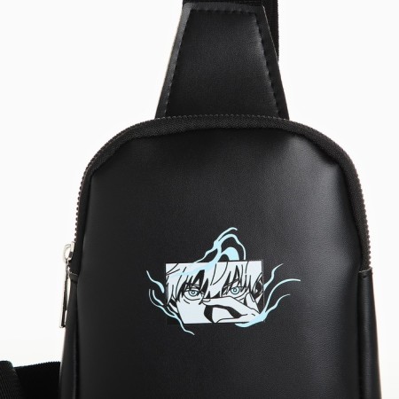 Children's bag for a boy over the shoulder Nazamok "Anime View" 18x16x3.8-4