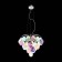 Suspension lamp ST LUCE. SL432.153.05. Sospiro. 5x60 watts, E27, 50x50 cm, chromium color
