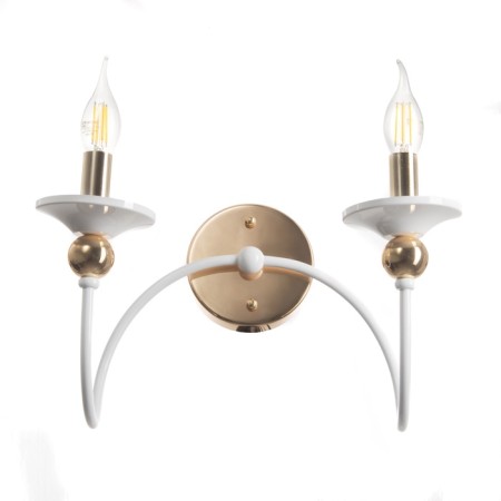 Sconces "Milano" 2he14 40W white-gold 36x26x24 cm-3