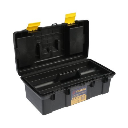 Tundra tool box, 16 ", 410 x 210 x 185 mm, plastic, tray, two organizers-4