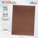 A4 notebook 96 sheets in the Calligrata Vigo cell Boomvinyl VA0505 (Soft-Touch), brown, OFSET block