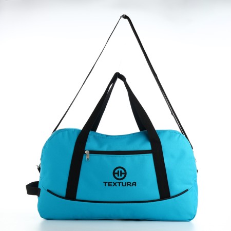 Sports bag, Textura, average size, blue color
