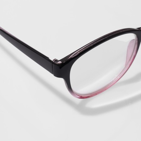 Ready glasses GA0672 (color: C2 black, pink; diopter: + 1.5; tint: no)-2
