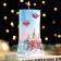 Candle - cylinder "Winter Rowal", 9.5x4x15.5 cm