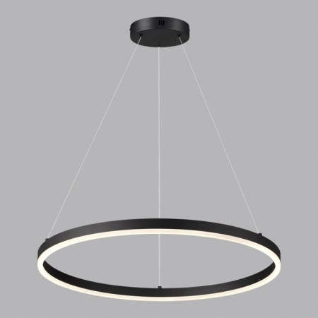 Lumber Lumion lamp. Echo, 50W, LED, 600x600 mm, black color