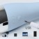 Massage vibrator, 10 modes, 22 x 3 cm, ZU USB, blue