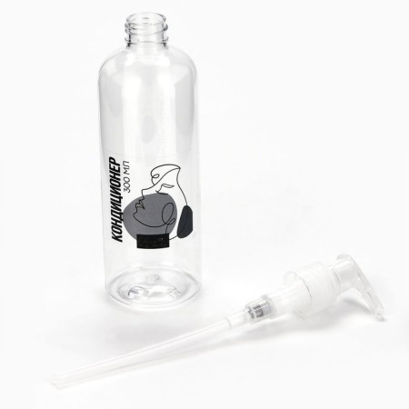 A dispenser for shampoo and air conditioning I Love My Body, 300 ml, set 2 pcs.-3