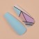 Flacks “Graphics”, 12 pcs, with adhesive plates, ballerina shape, multi -colored