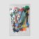 Tsenik holder, set of 100 pcs., Mix color 11.5 × 2 cm