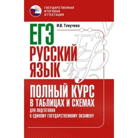 Russian language. Exam. Full course in tables and patterns for preparation. Tekucheva I.V.