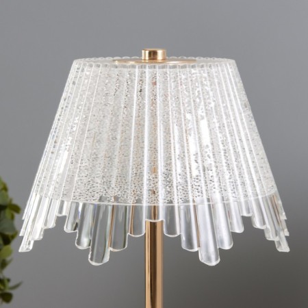 Table lamp sensory "Gina" LED 10W batter gold 16x16x28 cm-5