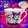 Gift set "Black Rabbit", a mug with a toy