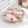 Table - a tray with a menage and folding legs "I eat, then I exist" d = 30x2.8 cm, birch