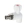 Balling tap for Zein radiator, polypropylene, corner, d = 20 mm x 1/2 "