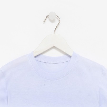 Children's T -shirt a.1324, white color, height 128 cm-1