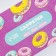 Paper napkins in the box "Donuts", 100 pcs, two -layer