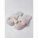 Women's slippers, size 40, beige color