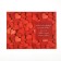 Postcard "With Love", Heart, Soft touch, 12 x 18 cm