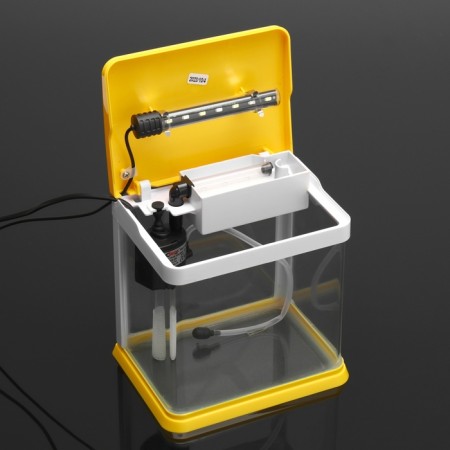 The Seastar HX-180F Aquarium includes: LED lamp, filter, 3.5 l, yellow-2