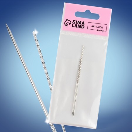 Needles for removing puffs, d = 0.8 / 1.2 mm, 6 / 7.8 cm, 2 pcs-6