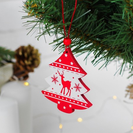 New Year's suspension "Scandinavian deer"-1