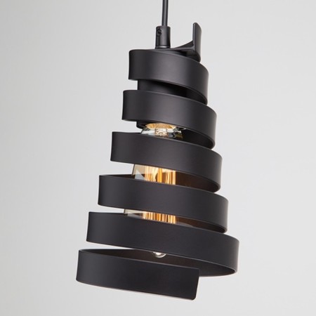 Storm 1x40W lamp E27, black 12.3x12.3x96 cm-2