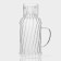 Glass Glass "Jacob", 1.8 liters, glass in the kit