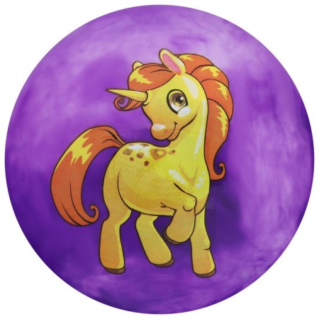 Children's ball "Unicorns", d = 22 cm, 60 g, color mix-5