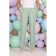 Female trousers, size 50, mint color