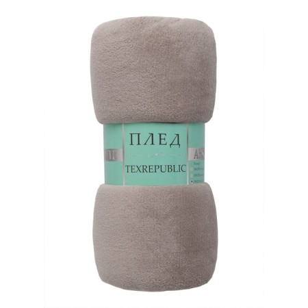 Texrepublic blanket, size 150x200 cm, beige color-4