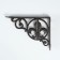 Souvenir cast iron corner "Lilia Heraldry" 23x3x17 cm